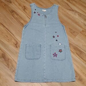 🔹️Christopher & Banks Blue Sleeveless Denim Dress Medium
